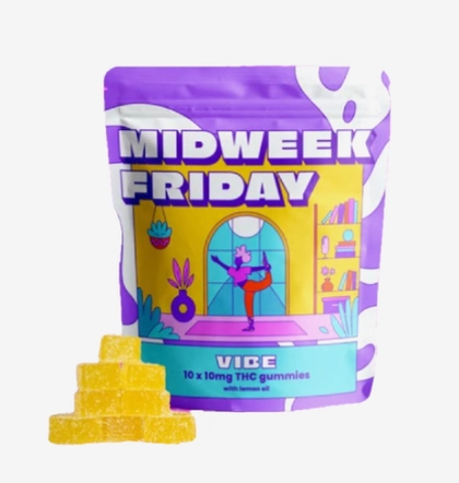  Gummies - Lemon Vibe 10pk (100mg)