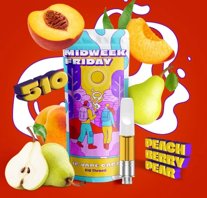  Vape Cart - Peachberry Pear (1g)