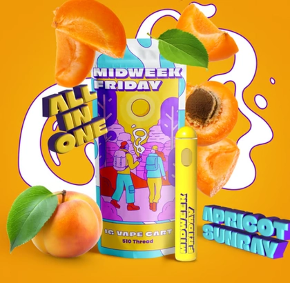  Disposable Vape - Apricot Sunray (1g)