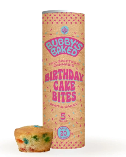  Edibles - Birthday Cake Bites 5pk (100mg)