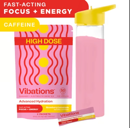 Drink Mix - Strawberry Lemonade 2pk (100mg)