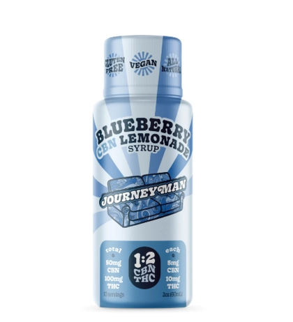 Infused Beverage - Blueberry Lemonade 2:1 THC:CBN (100mg) Infused Beverage - Blueberry Lemonade 2:1 THC:CBN (100mg)