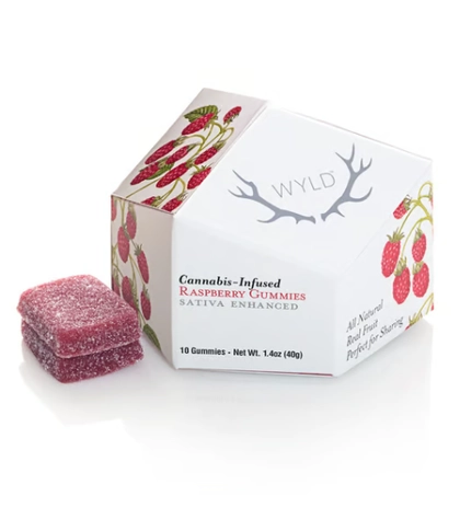  Gummies - Raspberry - 10ct (100mg)