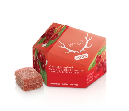  Gummies - Sour Cherry - 10ct (100mg)