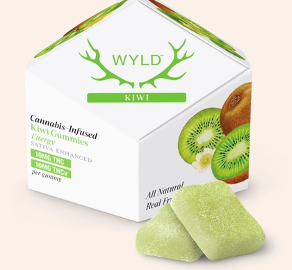 Gummies - Kiwi 1:1 THC:THCV - 10ct (100mg) Gummies - Kiwi 1:1 THC:THCV - 10ct (100mg)