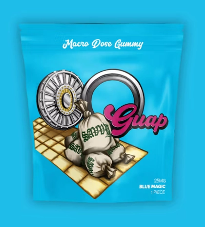  Gummies - Guap Blue Magic - 1ct (25mg)