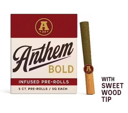 Infused Pre-Roll Pack - Bold Maui Mango 5pk (2.5g) Infused Pre-Roll Pack - Bold Maui Mango 5pk (2.5g)
