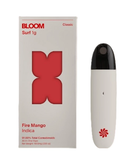  Disposable Vape - Fire Mango (1g)