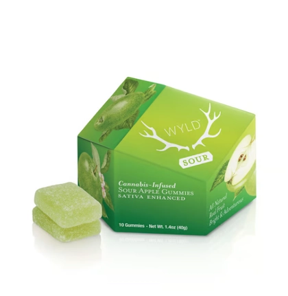  Gummies - Sour Apple - 10ct (100mg)