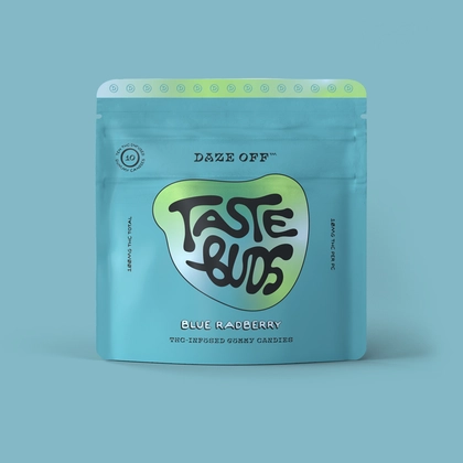  Gummies - Blue Radberry Taste Buds - 10ct (100mg)