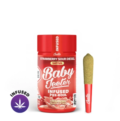  Infused Pre Rolls - Strawberry Sour Diesel 5pk (2.5g)