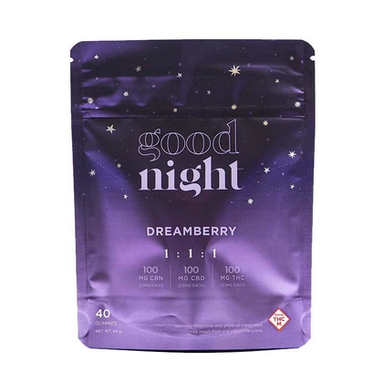 Dreamberry 1:1:1 Gummies 40pk - 100mg