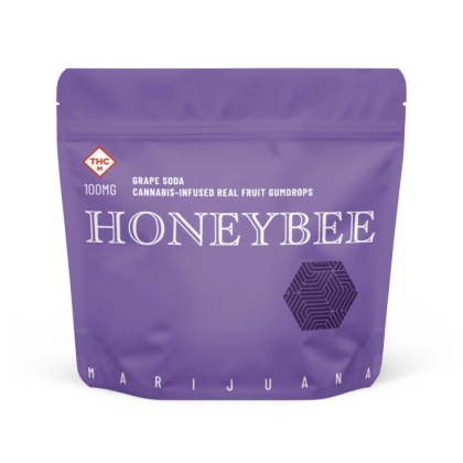  Grape Soda Gumdrops 20pk - 100mg