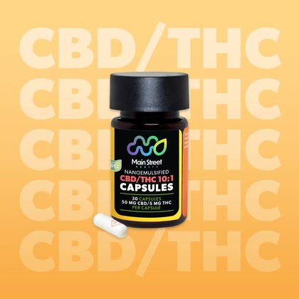  10:1 CBD/THC 30Pk (150mg) | Capsules