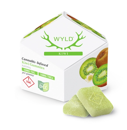  Kiwi 1:1 THCv (100mg) | Gummies