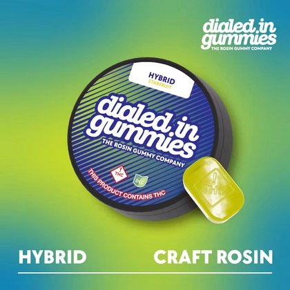  Starfruit DH (100mg) | Rosin Gummies