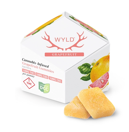  Grapefruit 1:1:1 THC:CBG:CBC (100mg) | Gummies
