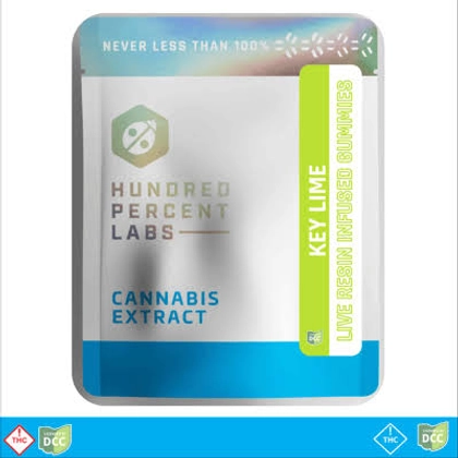  Key Lime 6pk (60mg) | Live Resin Gummies
