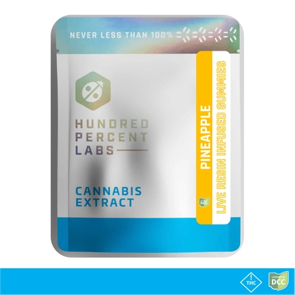  Pineapple 6pk (60mg) | Live Resin Gummies