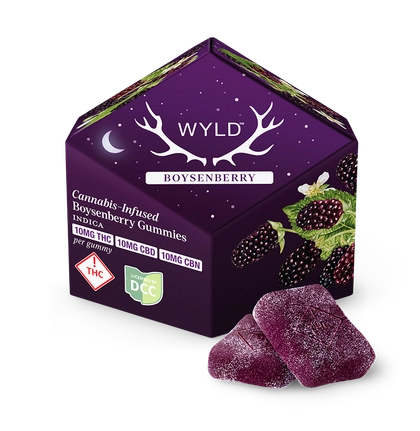  Boysenberry 1:1:1 THC:CBD:CBN (100mg) | Gummies