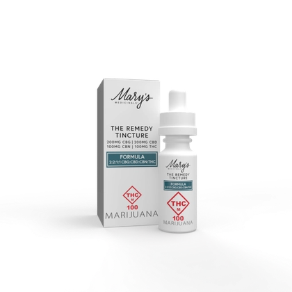 2:2:1:1 CBG/CBD/CBN/THC Tincture Remedy
