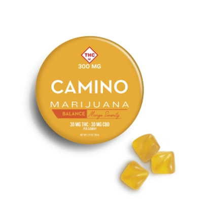  1:1 THC/CBD Mango Serenity Gummies 10pk - 300mg