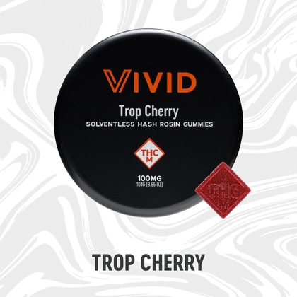  Live Rosin Trop Cherry Gummies 20pk - 100mg