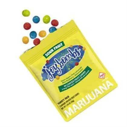  Sour Fruit Joy Bombs 40pk - 100mg