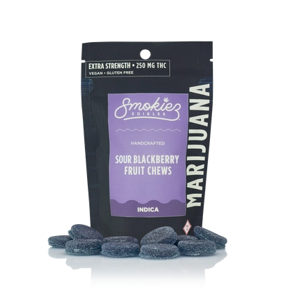  Sour Blackberry Indica Gummies - 250mg