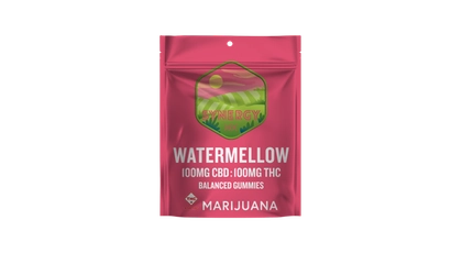   1:1 THC:CBD Synergy Watermellow Gummies 10pk - 100mg