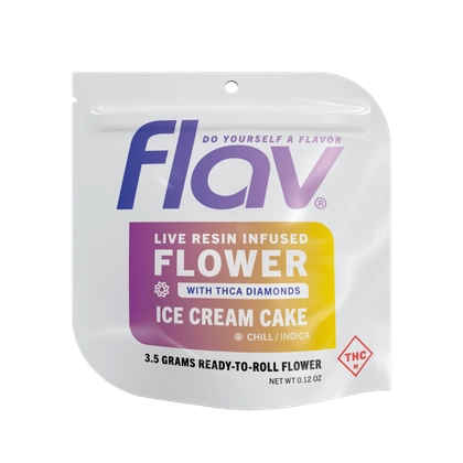 Ice Cream Cake | Live Resin + THCA Diamond Infused Flower