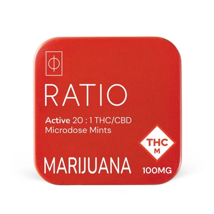  20:1 THC:CBD Active Mints 40pk - 100mg