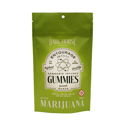  10:1:1:1:1 THC/CBD/CBG/CBN/CBC Sweet Guava Gummies 10pk - 500mg