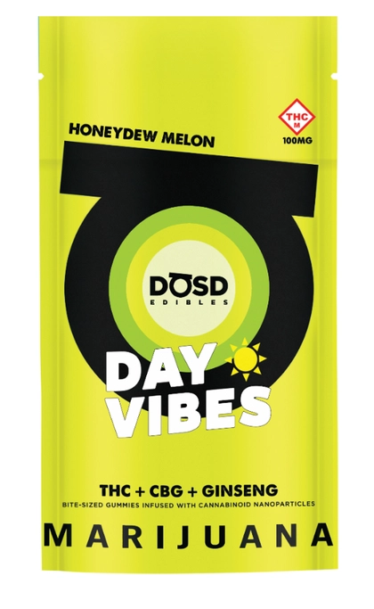 1:1 THC/CBG Nano Day Vibes Honeydew Melon Gummies 10pk 1:1 THC/CBG Nano Day Vibes Honeydew Melon Gummies 10pk