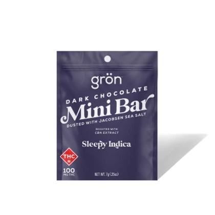 1:1 CBN:THC Dark Chocolate Vanilla Mini Bar