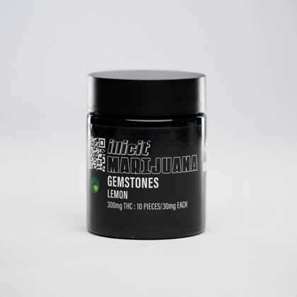 Lemon Gemstones 10pk - 300mg Lemon Gemstones 10pk - 300mg