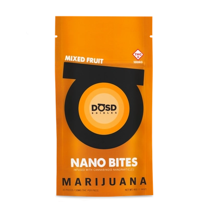  Nano Mixed Fruit Gummies 10pk - 100mg
