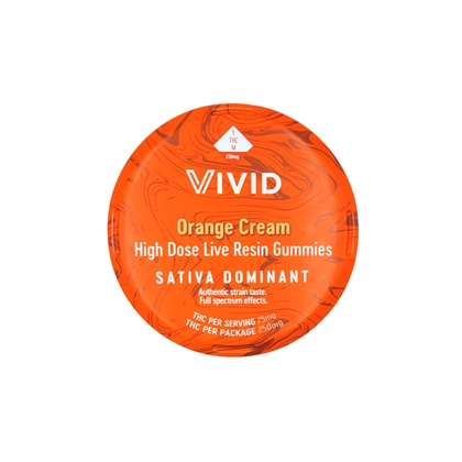  Orange Cream Live Resin 10pk - 250mg