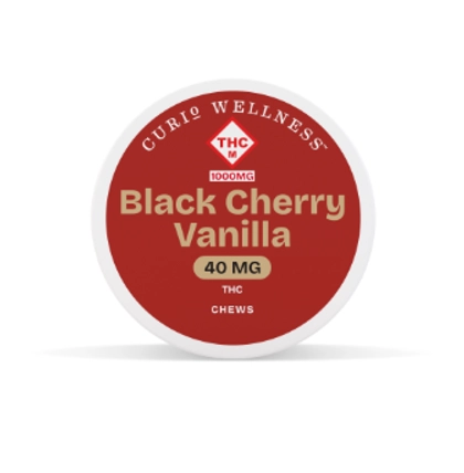  Black Cherry Vanilla Gummies 25pk - 1000mg