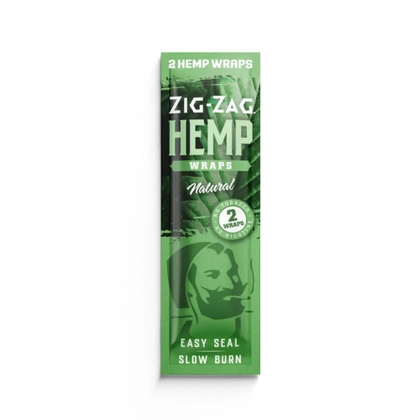 Zig Zag Hemp Wraps, Natural