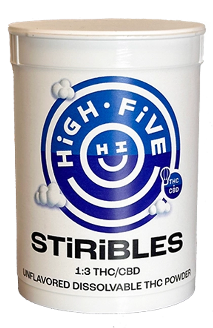  1:3 THC/CBD STiRiBLES Unflavored 20pk - 100mg