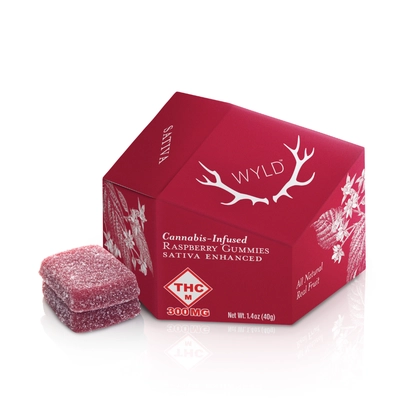  Raspberry Gummies 10pk - 300mg