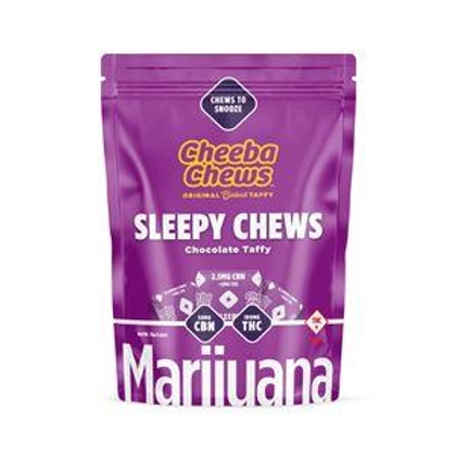  2:1 THC:CBN Sleepy Time Chocolate Taffy 20pk - 100mg