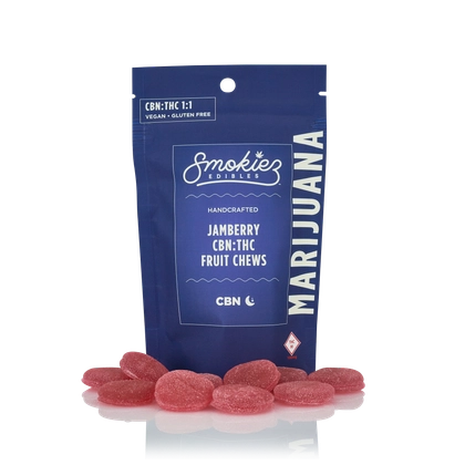  1:1 CBN:THC Jamberry Gummies 10pk - 100mg
