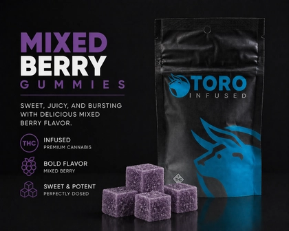  Mixed Berry Gummies 11pk - 100mg