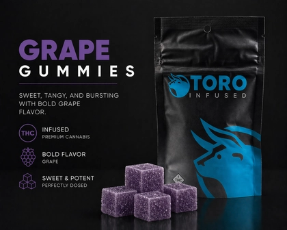  Grape Gummies 11pk - 100mg
