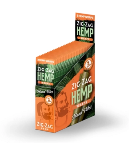 Zig Zag Hemp Wraps Island Vibes