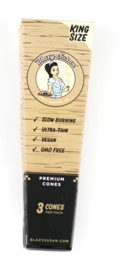 Blazy Susan Unbleached KS Slim Deluxe Papers