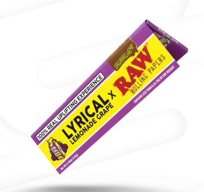 Raw x Lyrical Lemonade Grape Organic KS papers 32ct