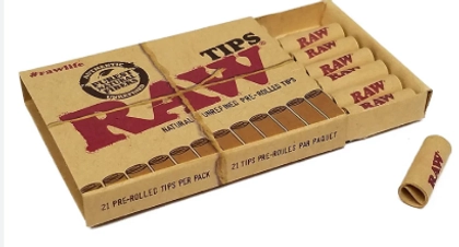 Raw PreRolled Tips 21ct